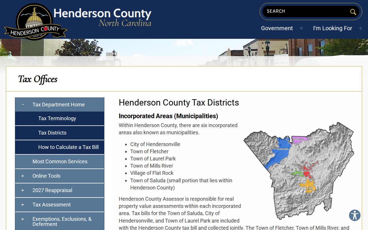 Henderson County court docket city and municipal context